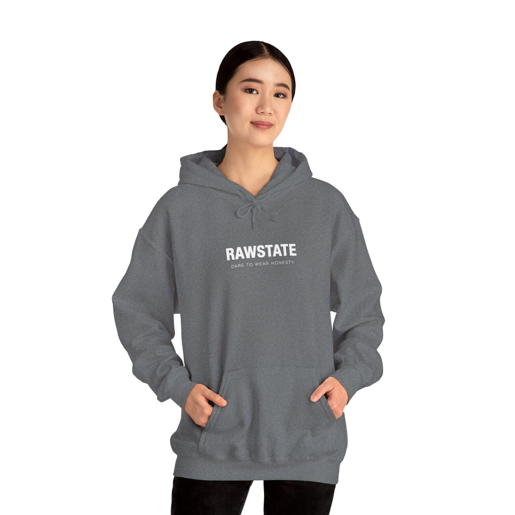 (Limited edition) RAWSTATE 'The rawest version of yourself is the most powerful' Unisex Hoodie